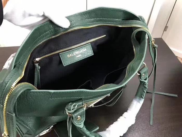 BALENCIAG巴黎世家 經典機車 原版山羊皮 包邊五金款 手提肩背斜挎包  BL1434